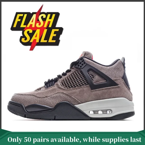 ?Flash Sale?Top quality Air Jordan 4 Retro 'Taupe Haze'