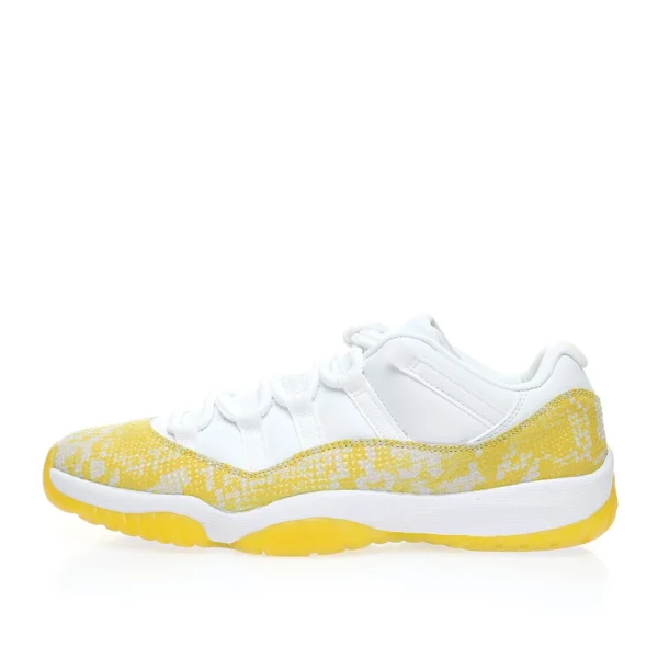 Jordan 11 Retro Low Yellow Snakeskin