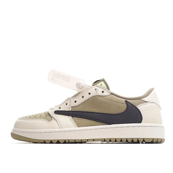 Jordan 1 Retro Low Golf Travis Scott Neutral Olive