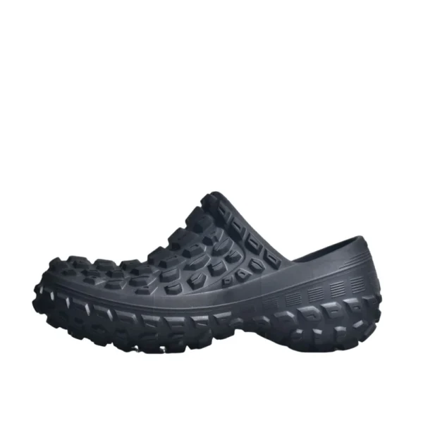 Balenciaga Defender Clog Black Rubber