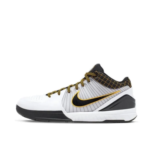 Nike Kobe 4 Protro White Black Del Sol