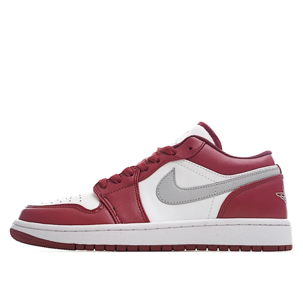 Jordan 1 Low White Bordeaux