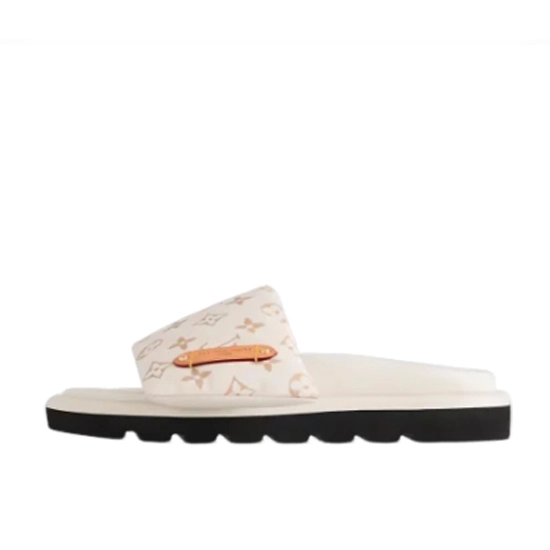 Louis Vuitton Couple Thick Bottom Slippers