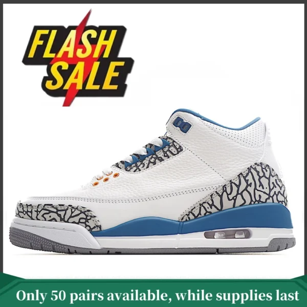 ?Flash Sale?Top quality Jordan 3 Retro Wizards