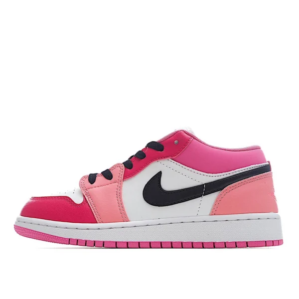 Air Jordan 1 Low GS 'White Pinksicle'